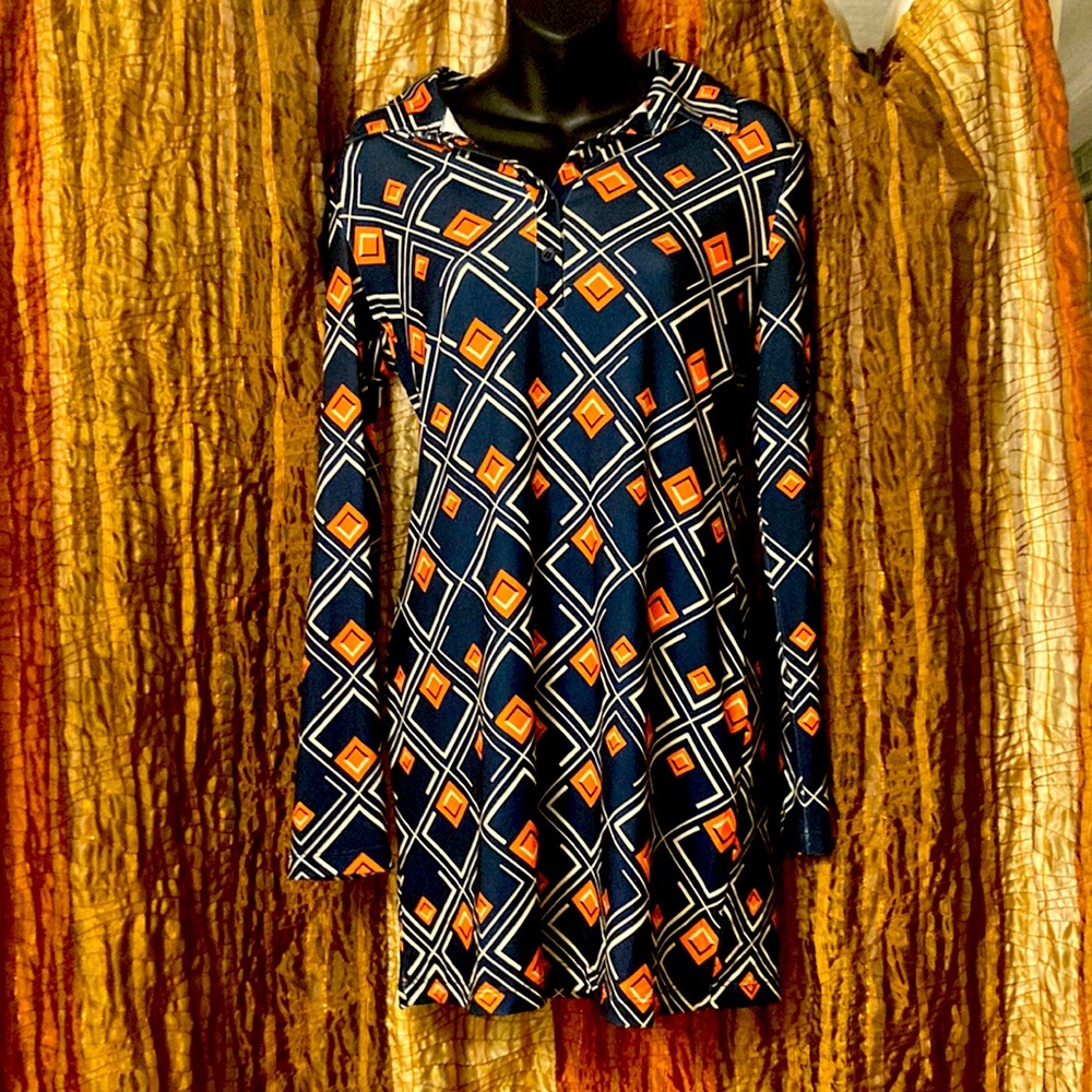 NWOT Zara long sleeve collared dress